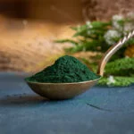 Ekologiški spirulina milteliai