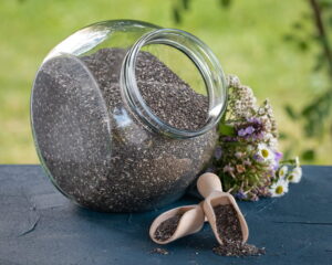 Органические семена испанского шалфея (Chia)