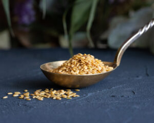 Organic golden flaxseed