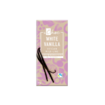 Weiße Bio-Schokolade WHITE VANILLA, 80 g, Ichoc