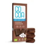 Organic chocolate coconut RAW, 50 g, COCOA
