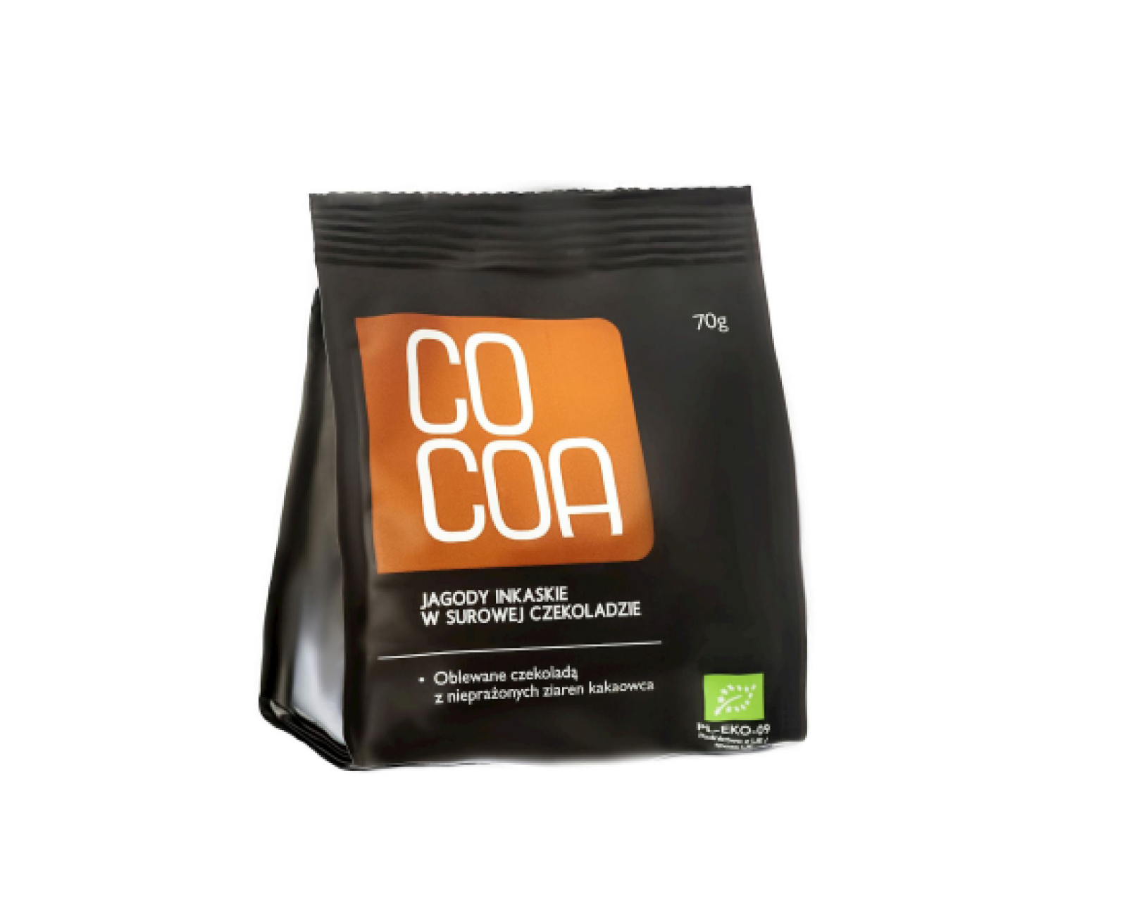 Bio-Physalis in dunkler Schokolade Bio-Physalis in Bitterschokolade RAW, 70 g, COCOA – Bild 1