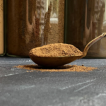 Organic chicory coffee, roasted, fine
